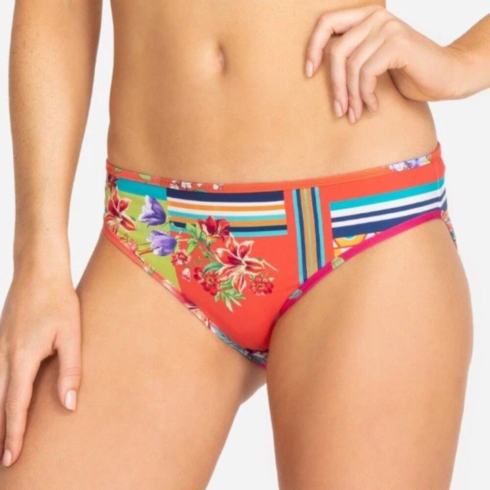 NWT Johnny Was Kay Bikini Hipster Bottoms XL